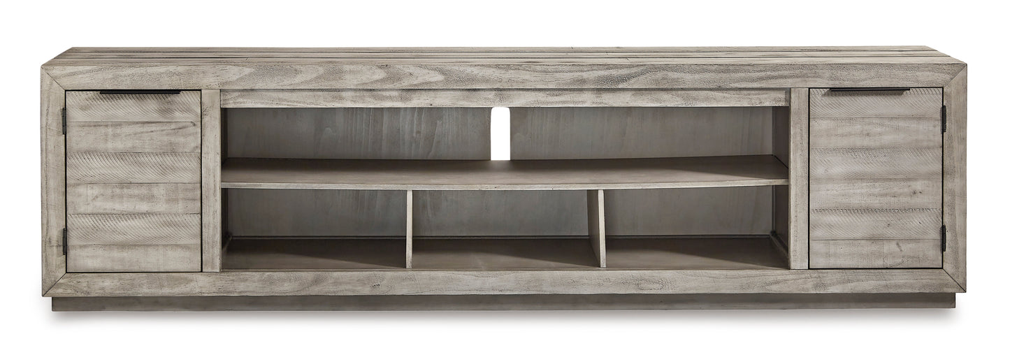 Naydell XL TV Stand with Fireplace Option