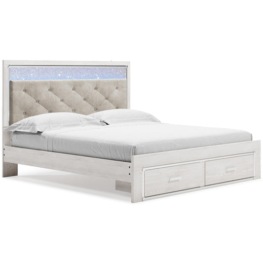 Ashley Altyra Queen Upholstered Storage Bed