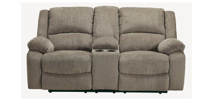 Draycoll Reclining Loveseat with Console