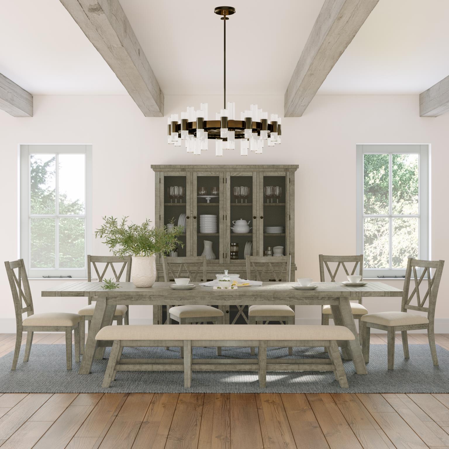 Hillsbridge Trestle Extension Dining Table