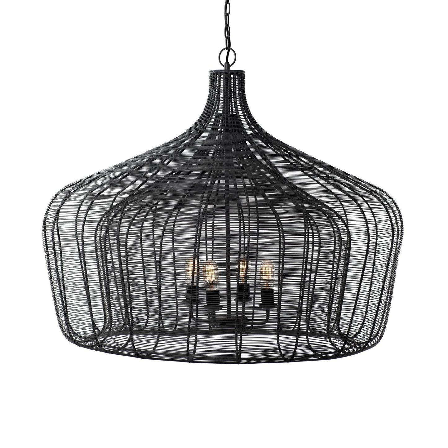 Camila Black Chandelier