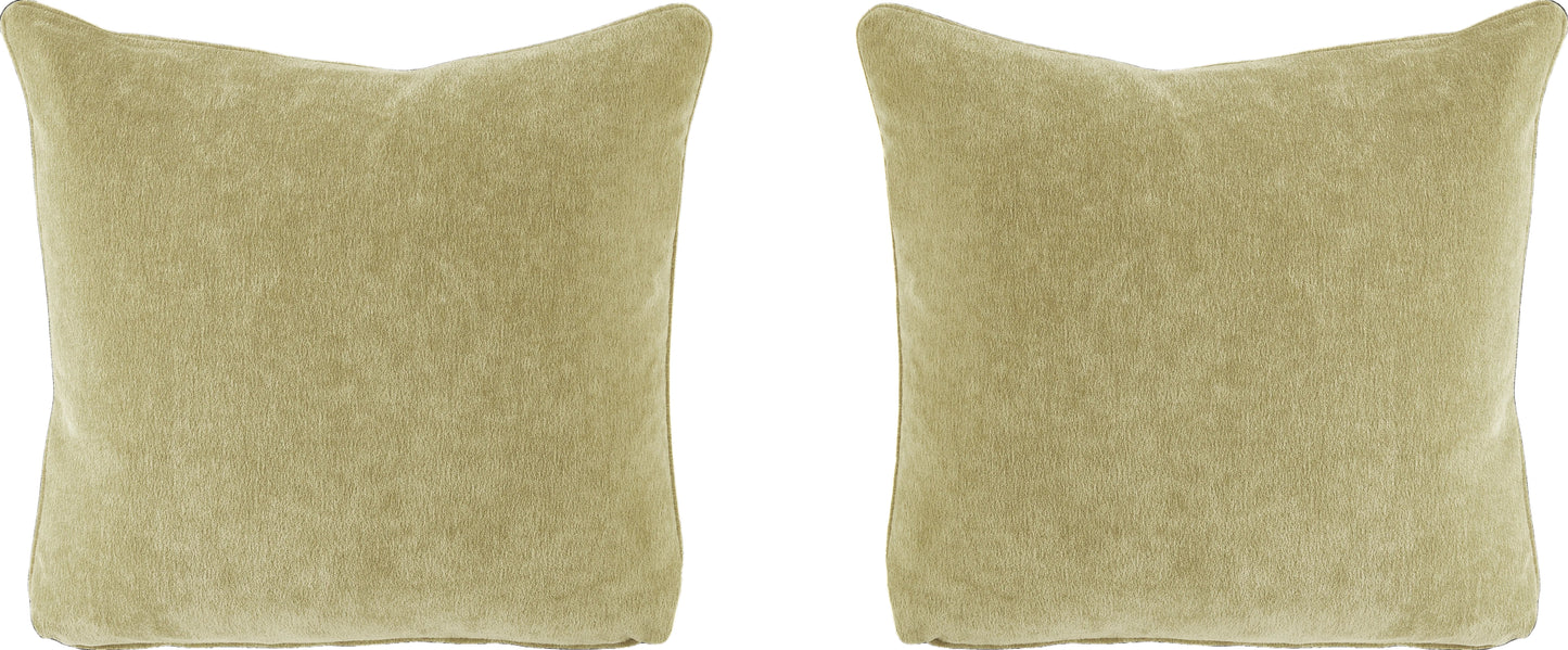 Vivienne Featherblend Pillows (Set of 2) Palm