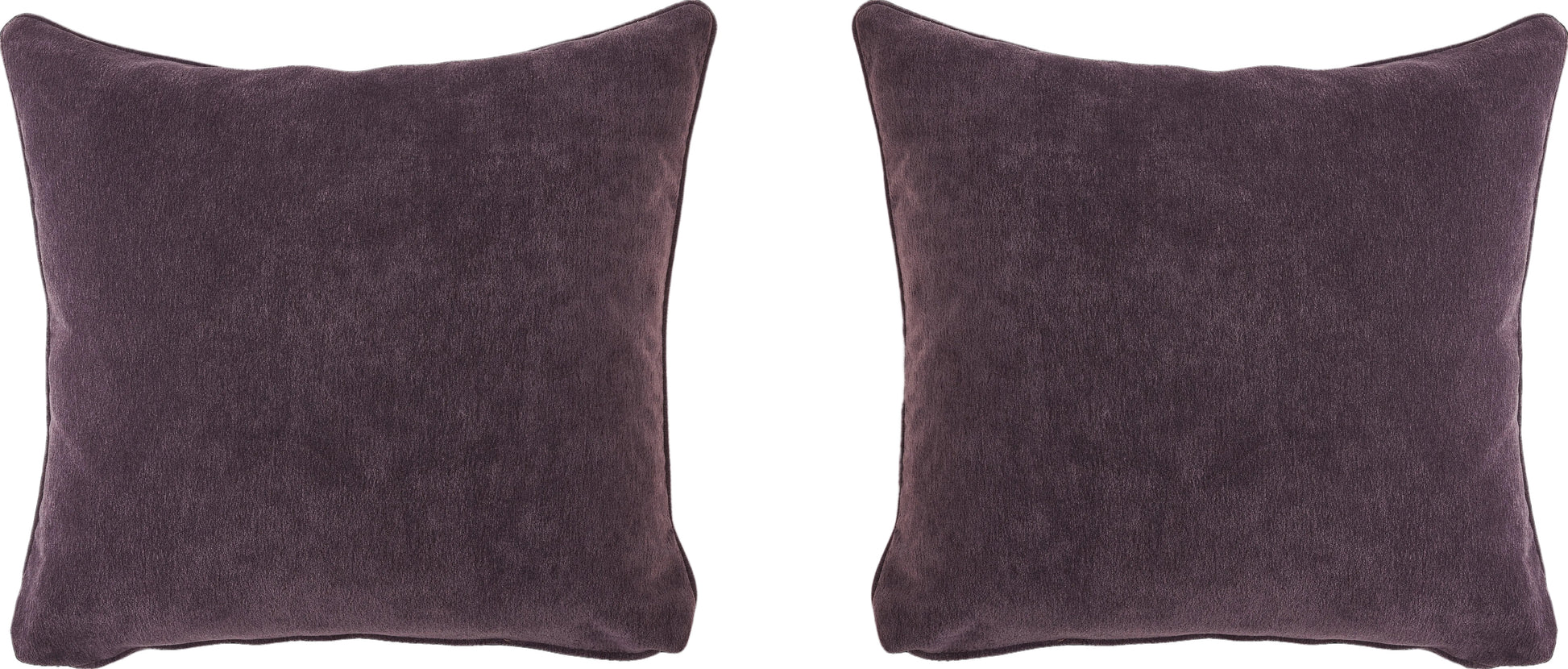 Vivienne Featherblend Pillows (Set of 2) Aubergine
