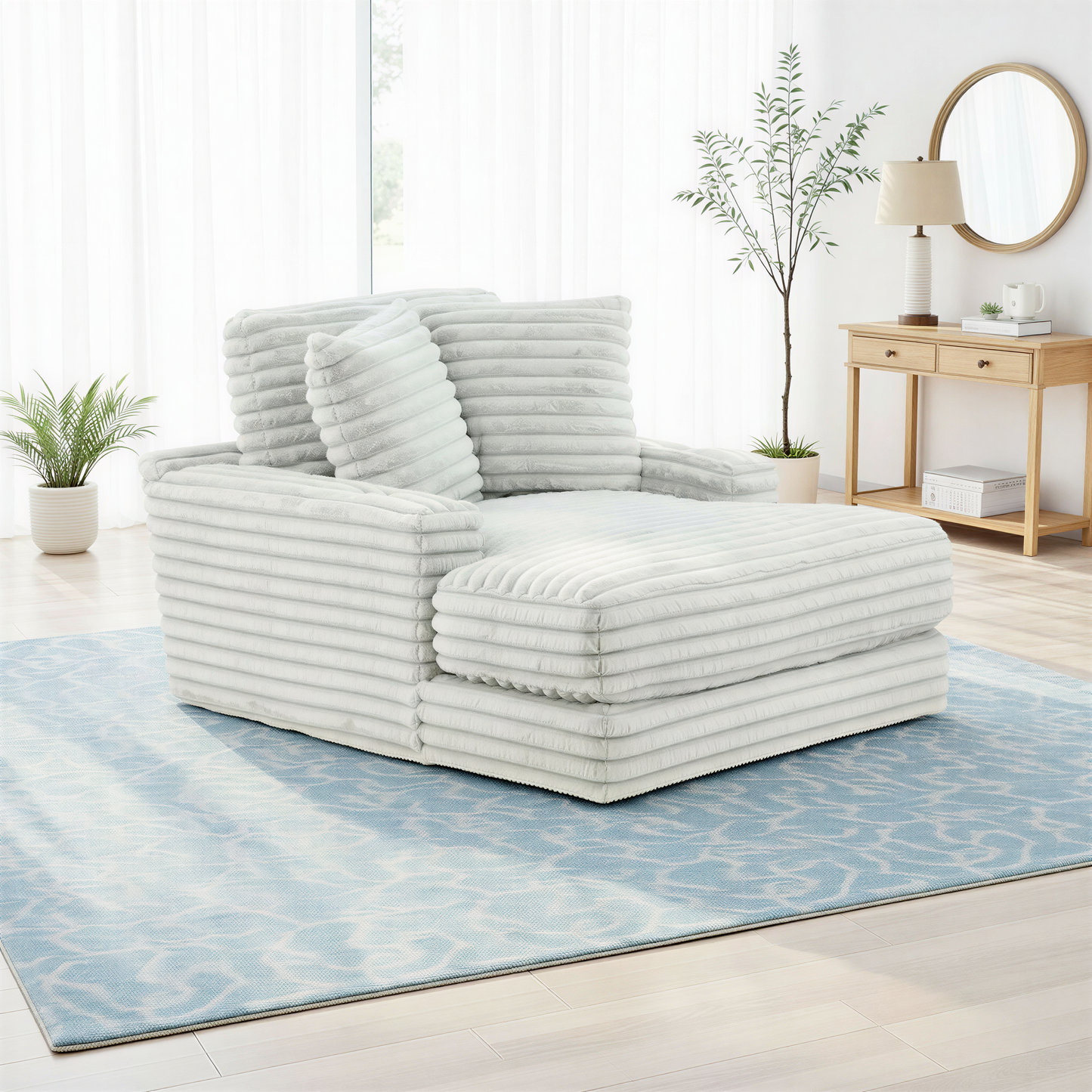 Cuddle King Oversized Chaise