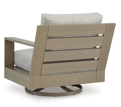 Kimpton Isle Outdoor Swivel Chair