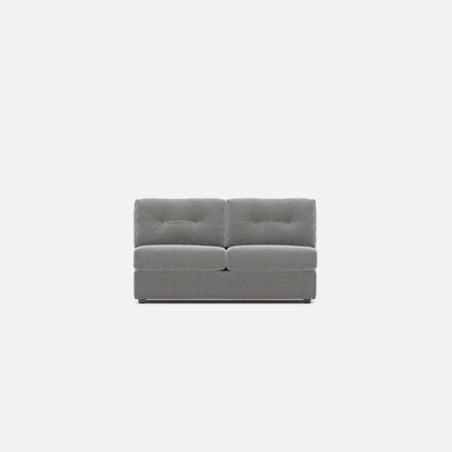 Modular One Armless Full Innerspring Sleeper Sofa