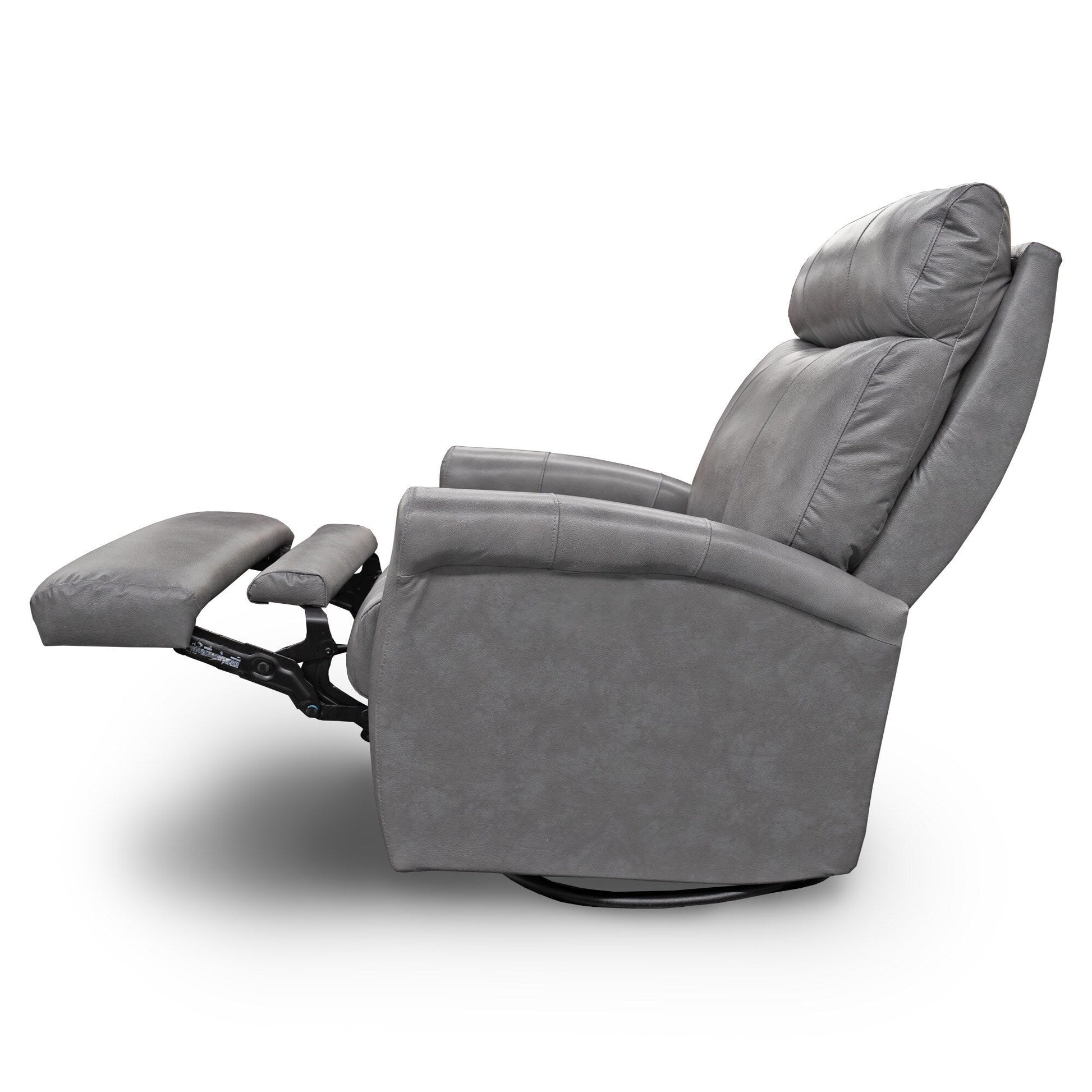 Prescott Grey Power Swivel Glider Recliner