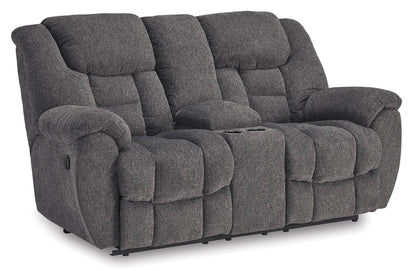 Foreside Reclining Console Loveseat