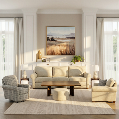 Flexsteel Campbell Accent Swivel Glider Chair