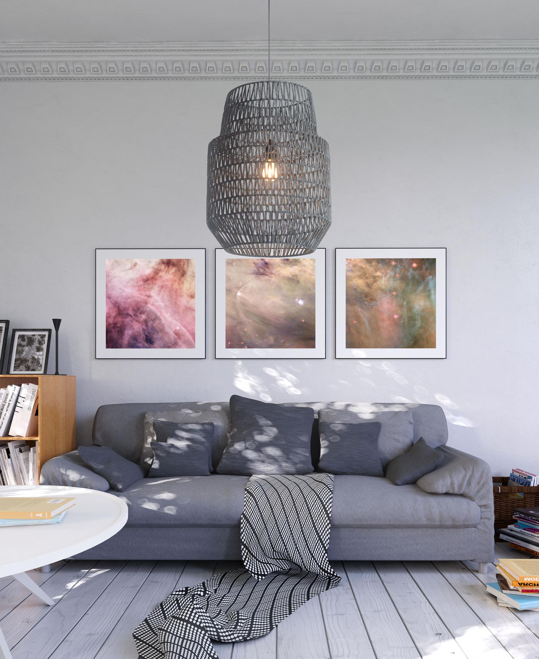 Daydream Ceiling Lamp Gray