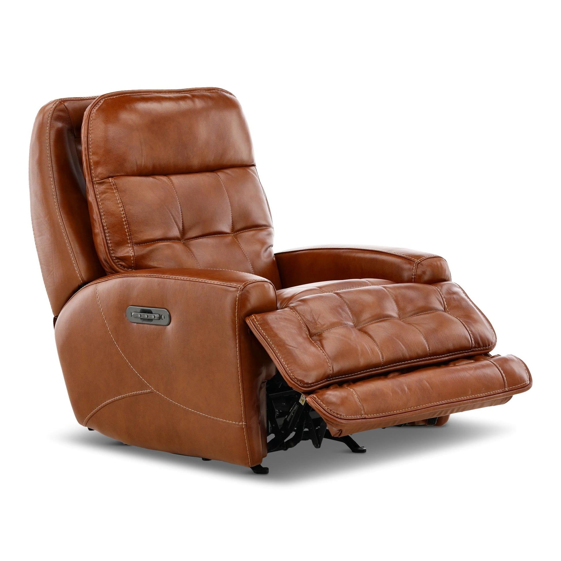 Fresco Leather Power Rocker Recliner