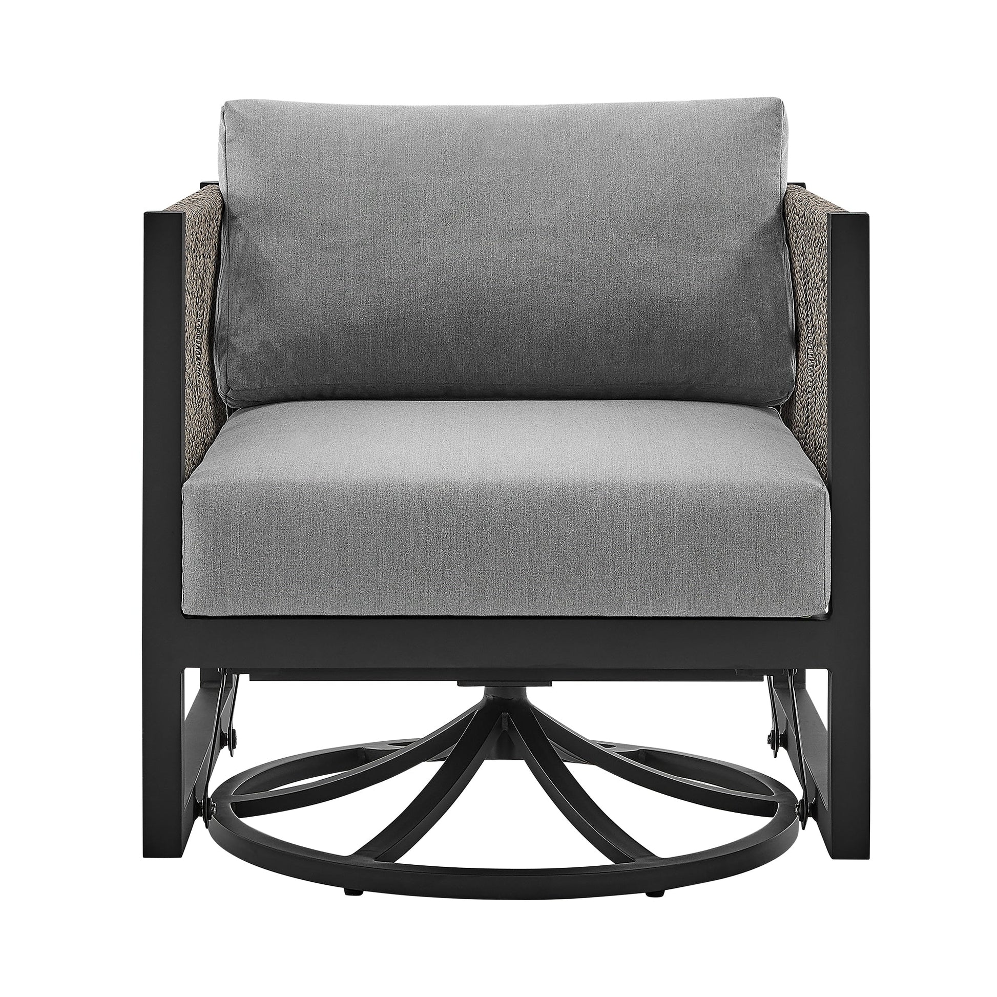 Cuffay Outdoor Patio Swivel Glider Lounge Chair