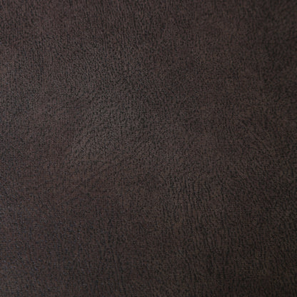 Brown textured upholstery close-up with fine grain pattern.
