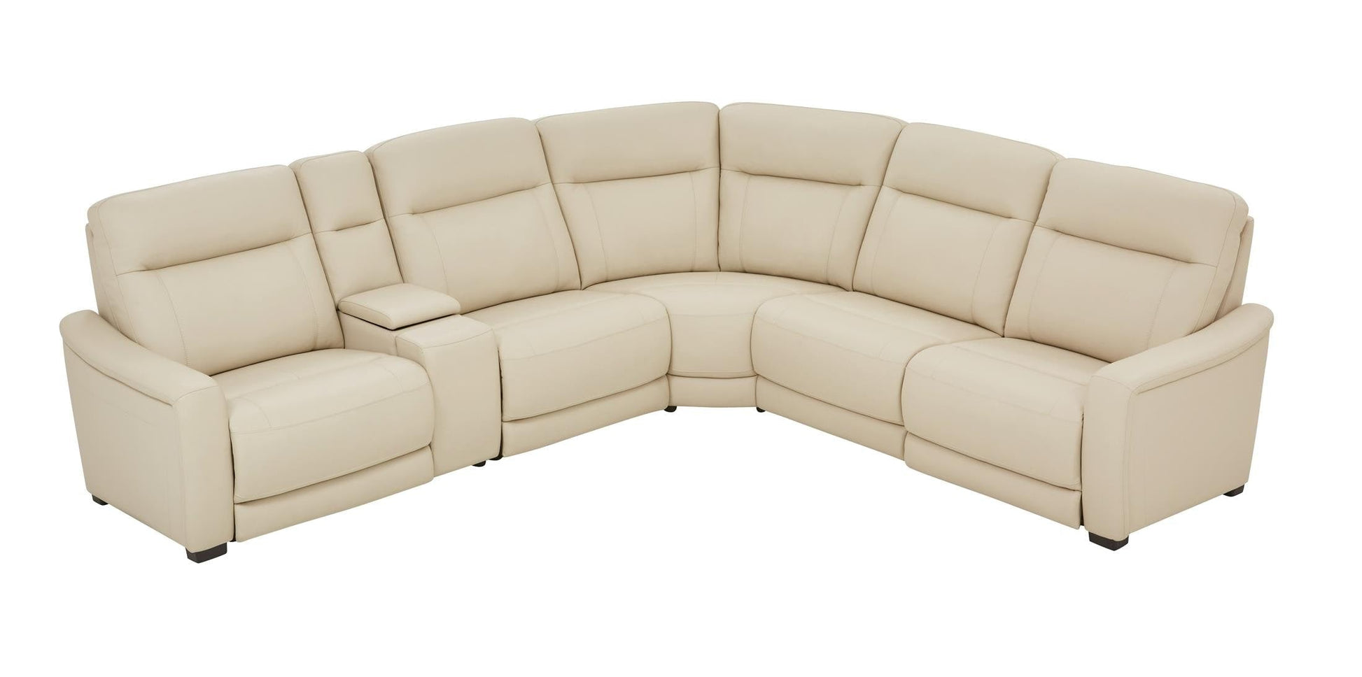 Newport 6-Piece Leather Power Reclining Sectional