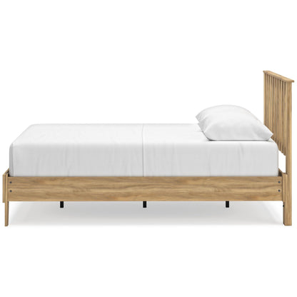 Bermacy Queen Platform Panel Bed