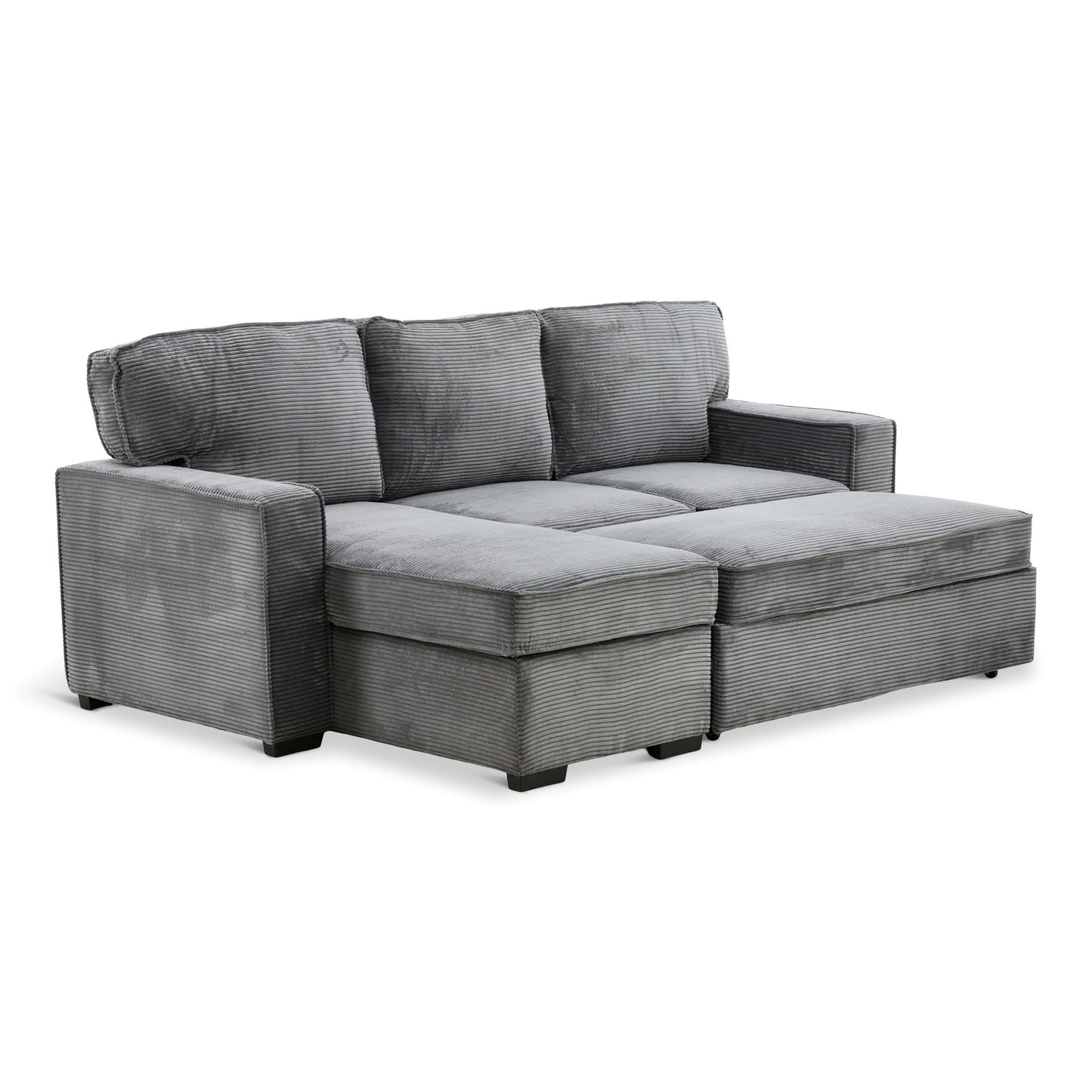 Amir 2-Piece Sectional With Sofa Bed