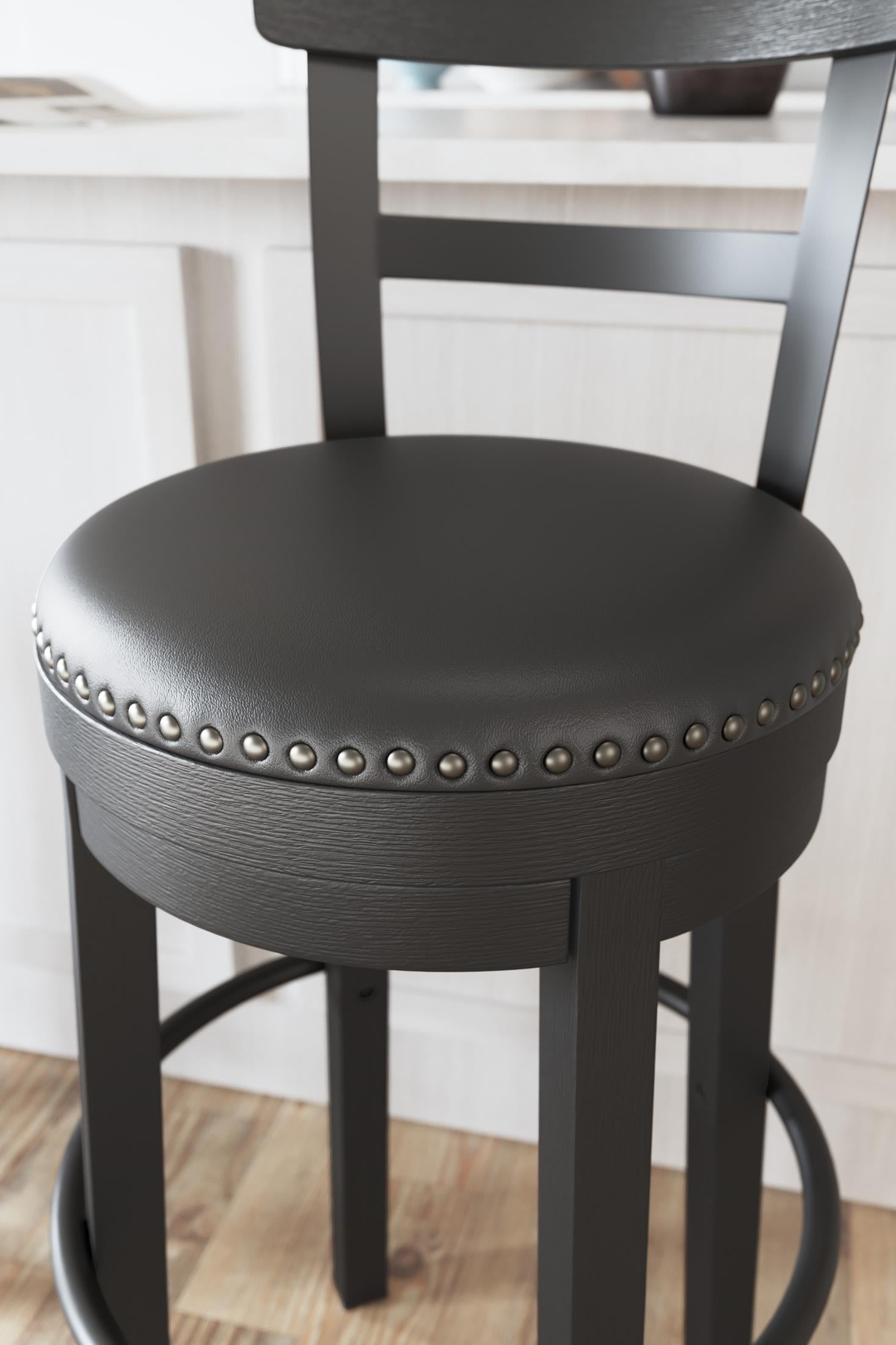 Valebeck Bar Height Upholstered Bar Stool (Set of 2)