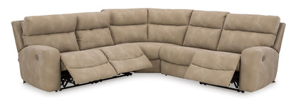 Next-Gen DuraPella 5-Piece Power Reclining Sectional