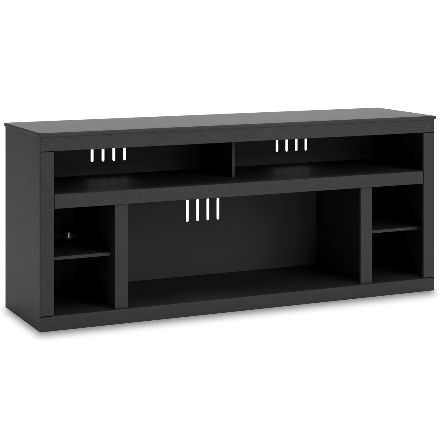 Cayberry 72" TV Stand with Fireplace and Audio Option