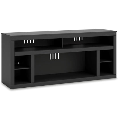 Cayberry 72" TV Stand with Fireplace and Audio Option