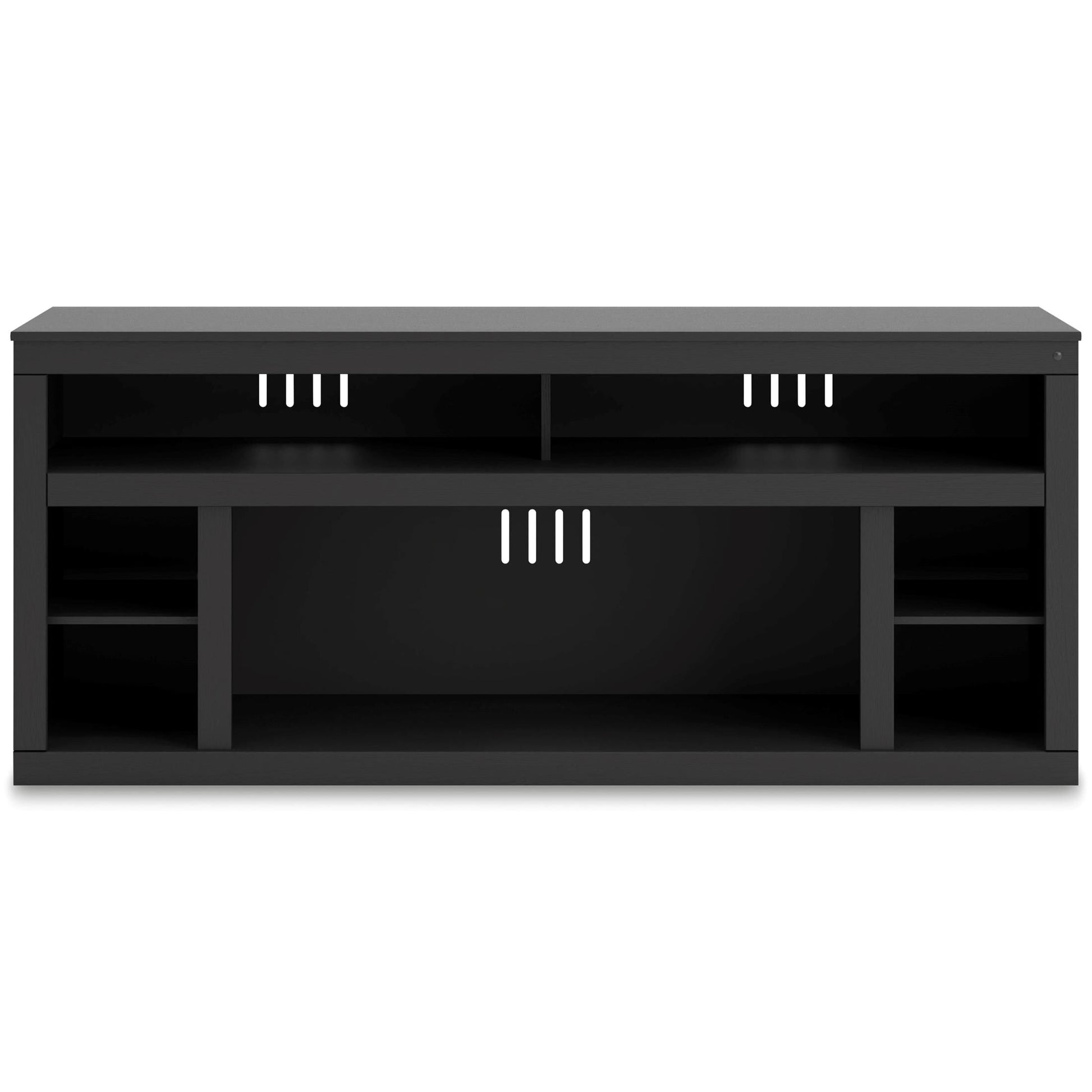 Cayberry 72" TV Stand with Fireplace and Audio Option