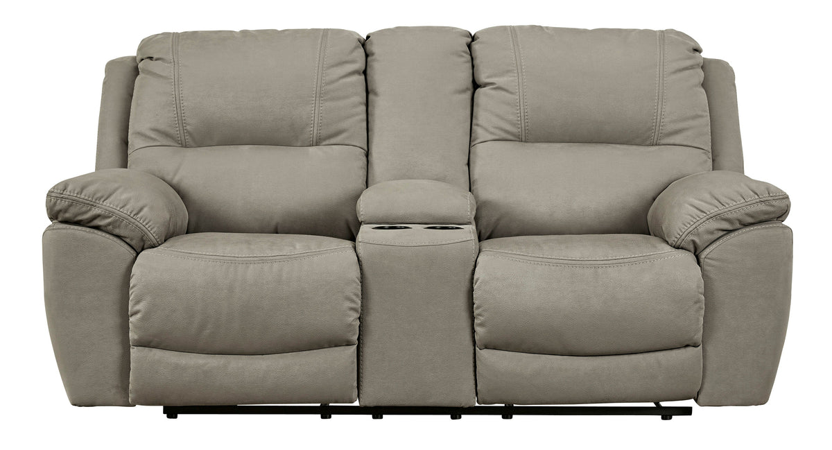 Next-Gen Gaucho Power Reclining Loveseat with Console Putty