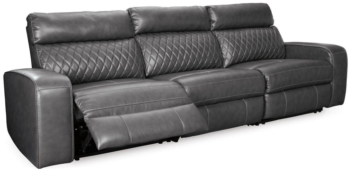 Samperstone 3-Piece Power Reclining Modular Sofa