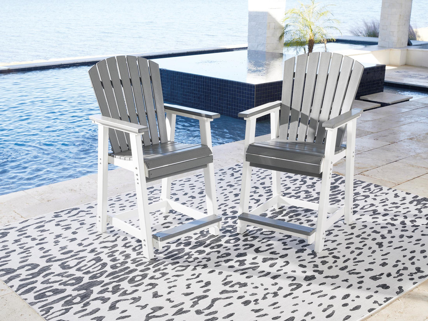 Transville Outdoor Dining Arm Chair (Set of 2)