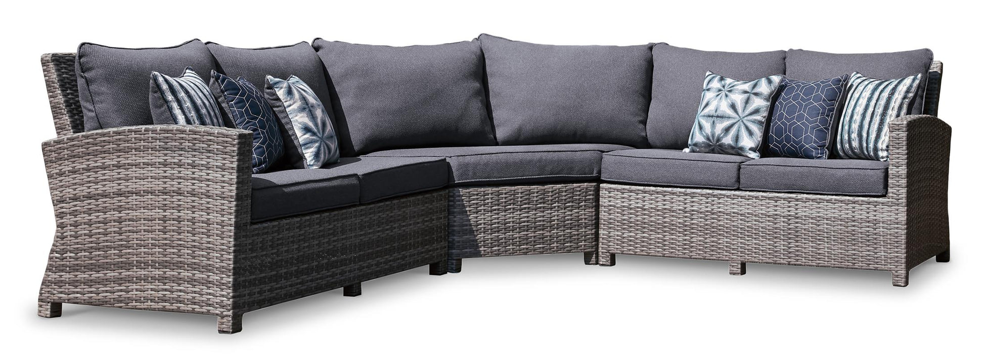 Salem Beach Outdoor 3-Piece Sectional