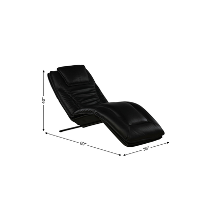 Infinity Lounger Leather Power Reclining Chaise with Audio