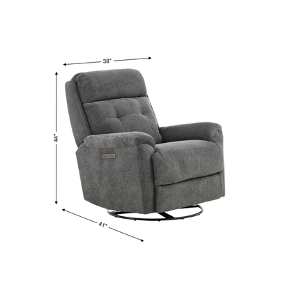 Flexsteel Sophisticated Perfect Match Power Swivel Gliding Recliner