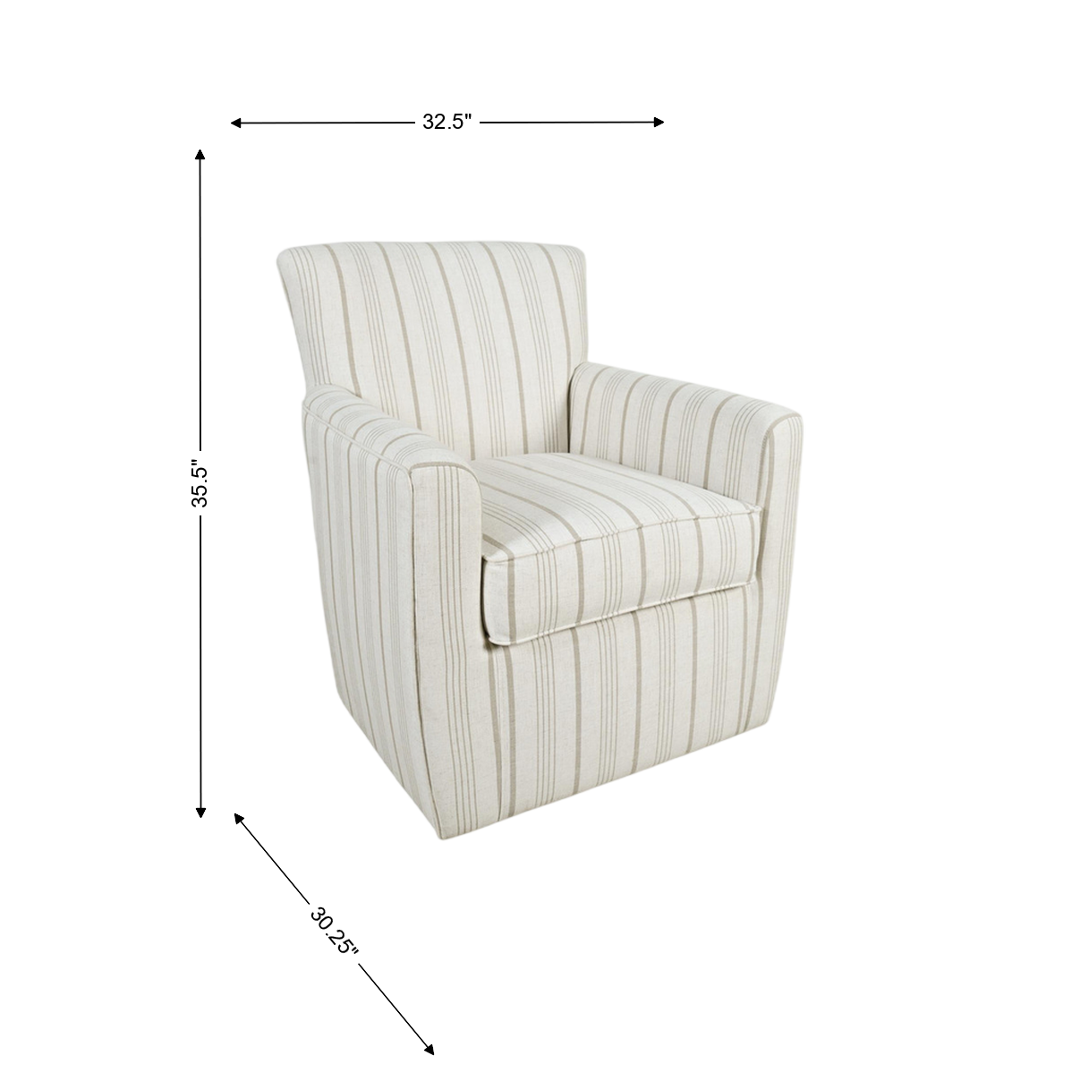 Hensley Swivel Accent Chair