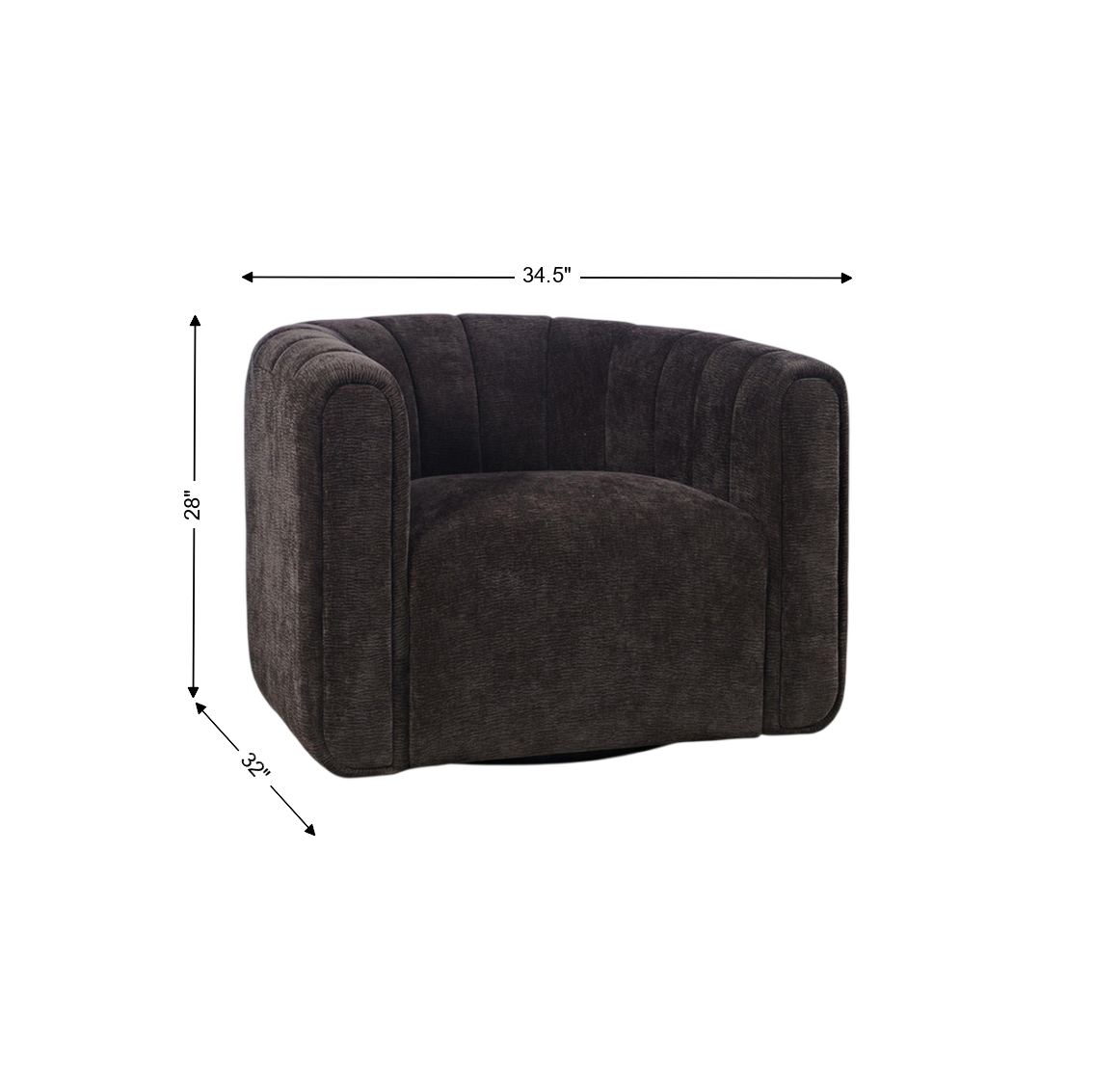 Gracie Swivel Accent Chair