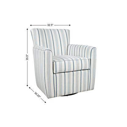 Hensley Swivel Accent Chair