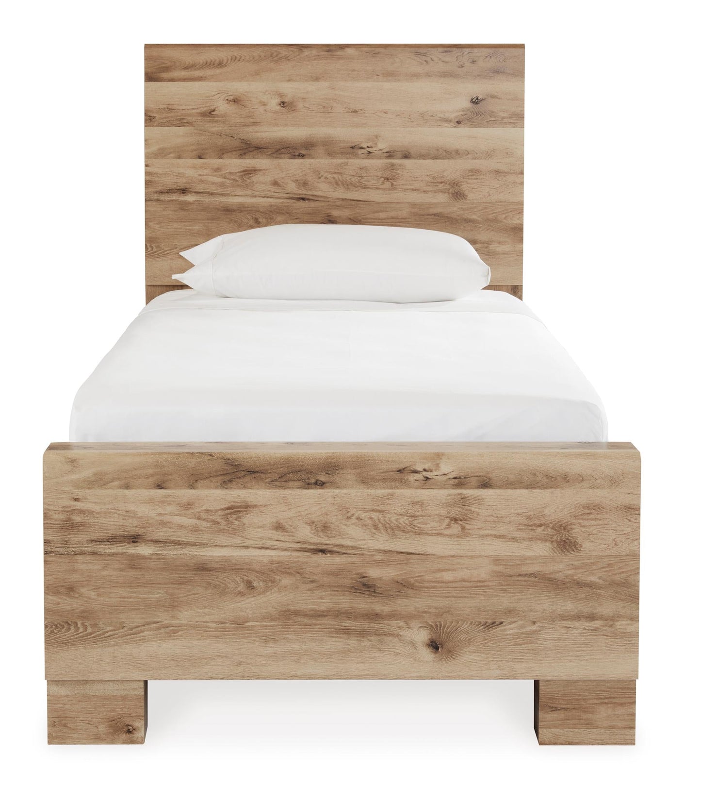 Hyanna Twin Panel Bed With 1 Side Storage