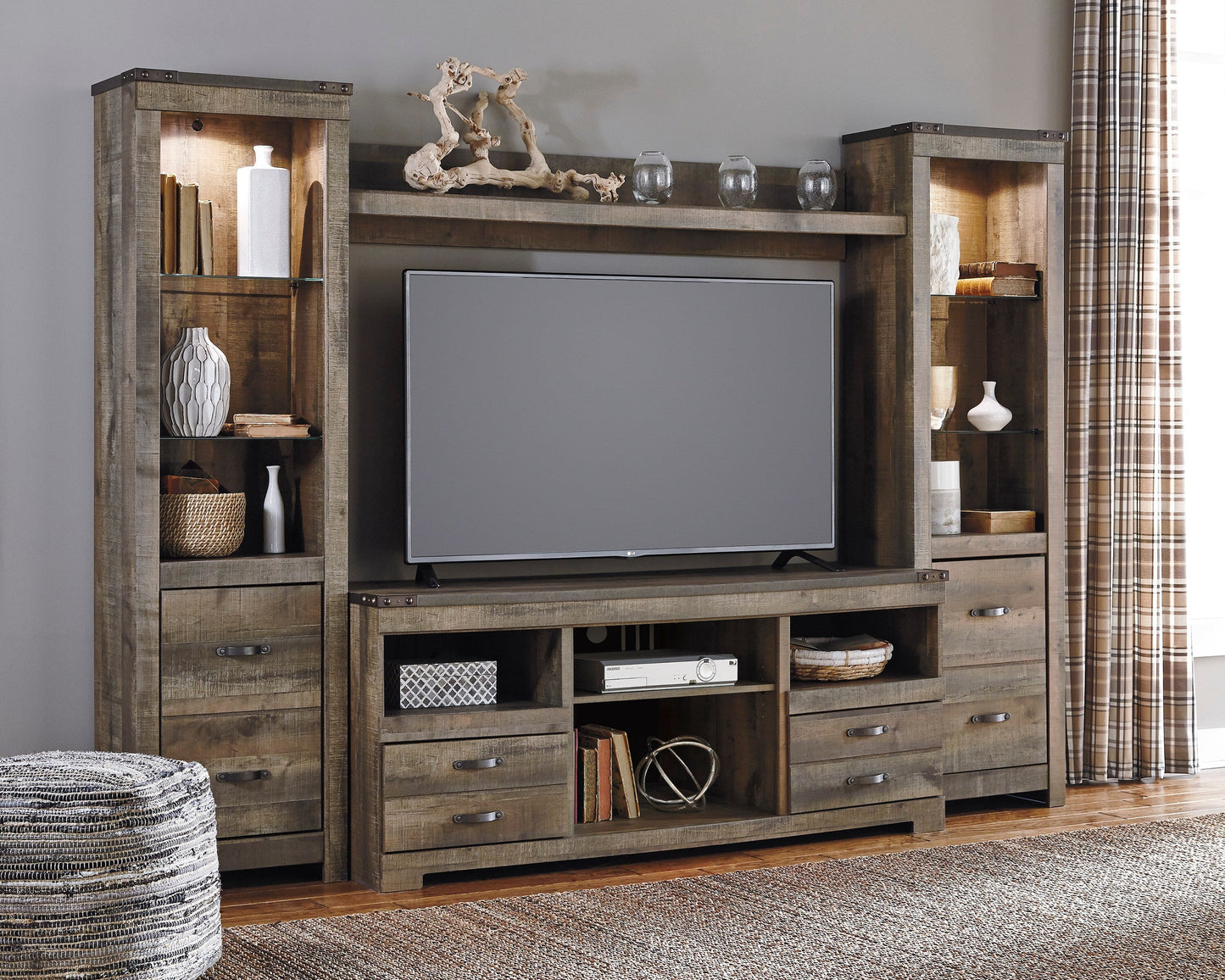 Trinell 4-Piece Entertainment Center