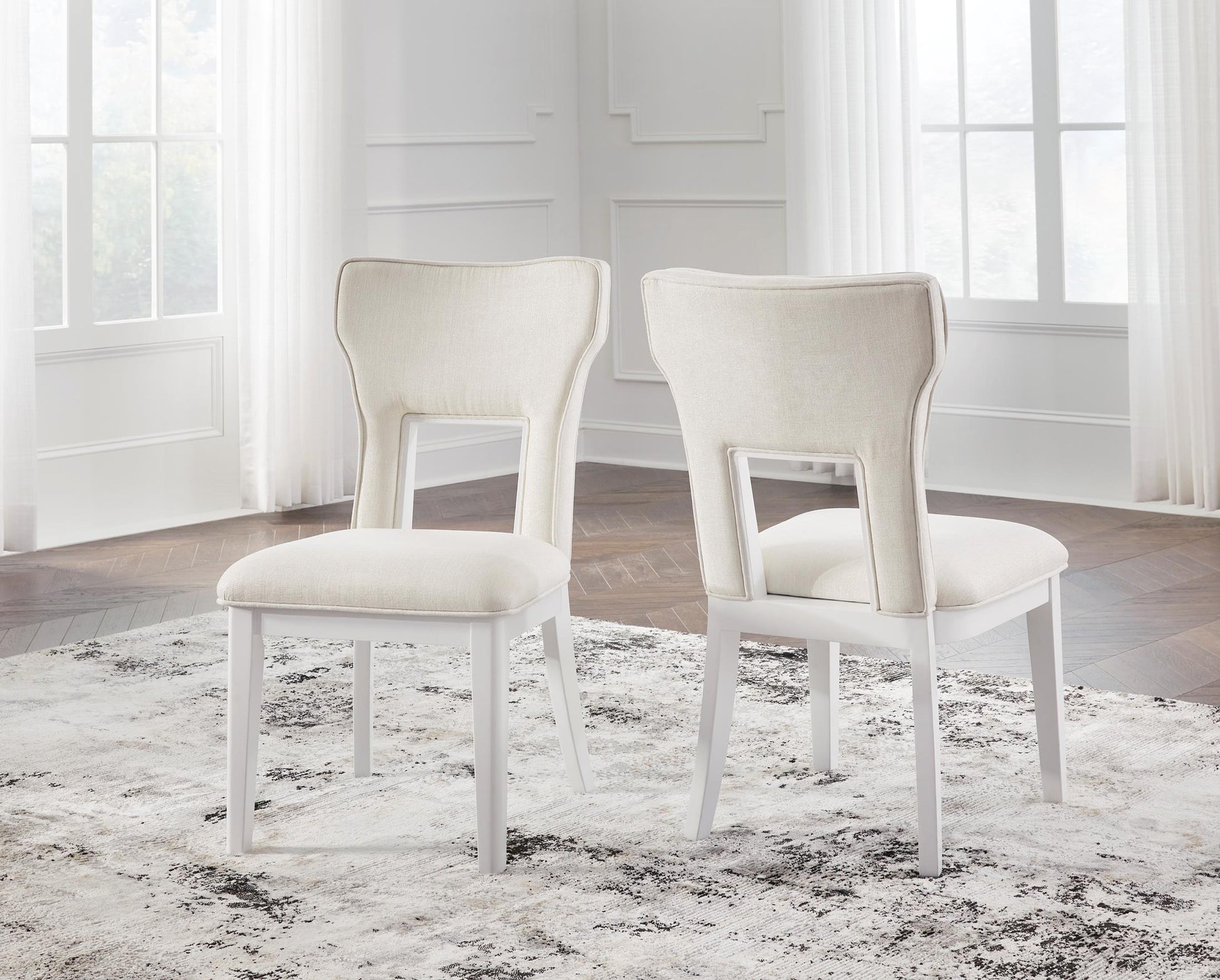 Chalanna Upholstered Dining Side Chair (Set of 2)