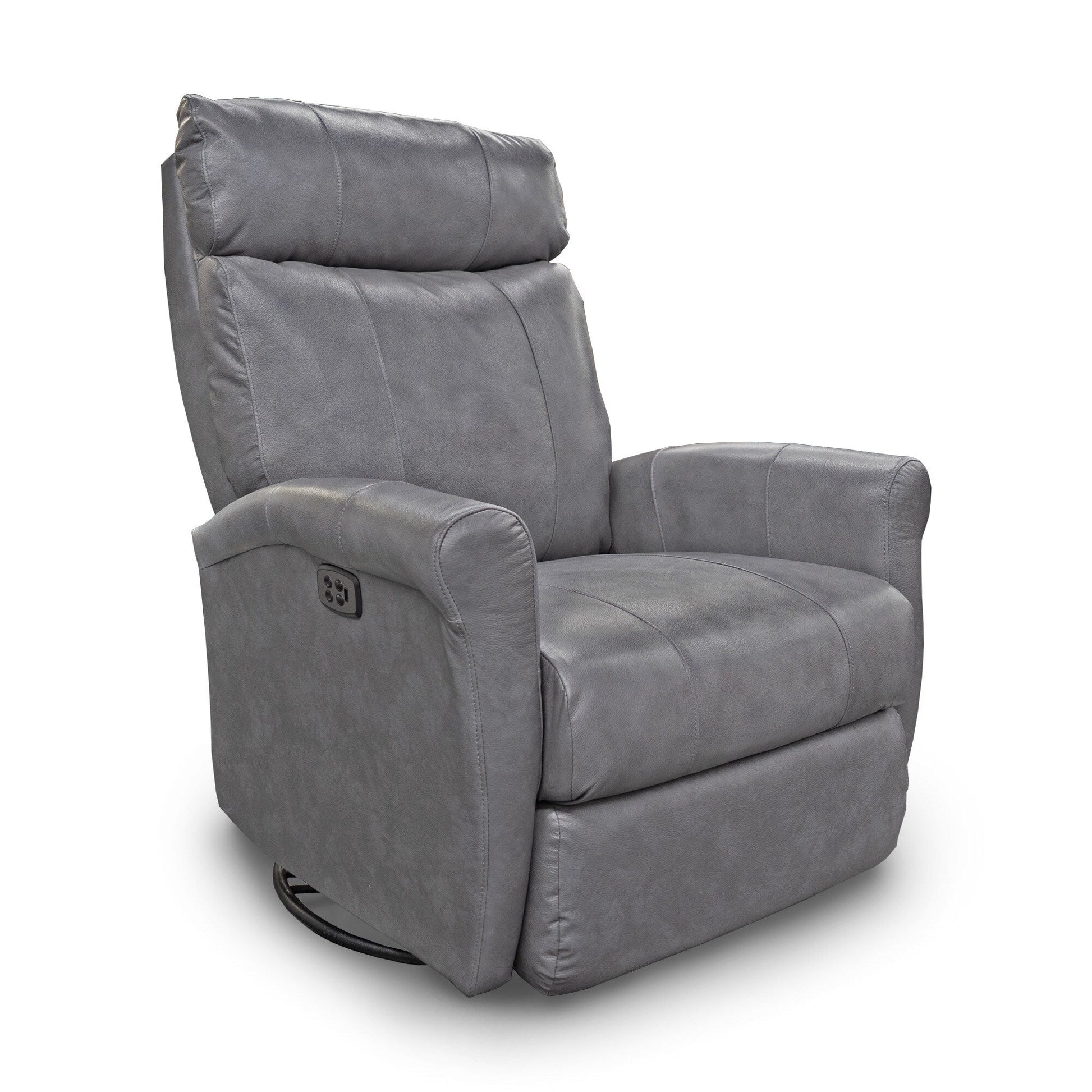 Prescott Grey Power Swivel Glider Recliner