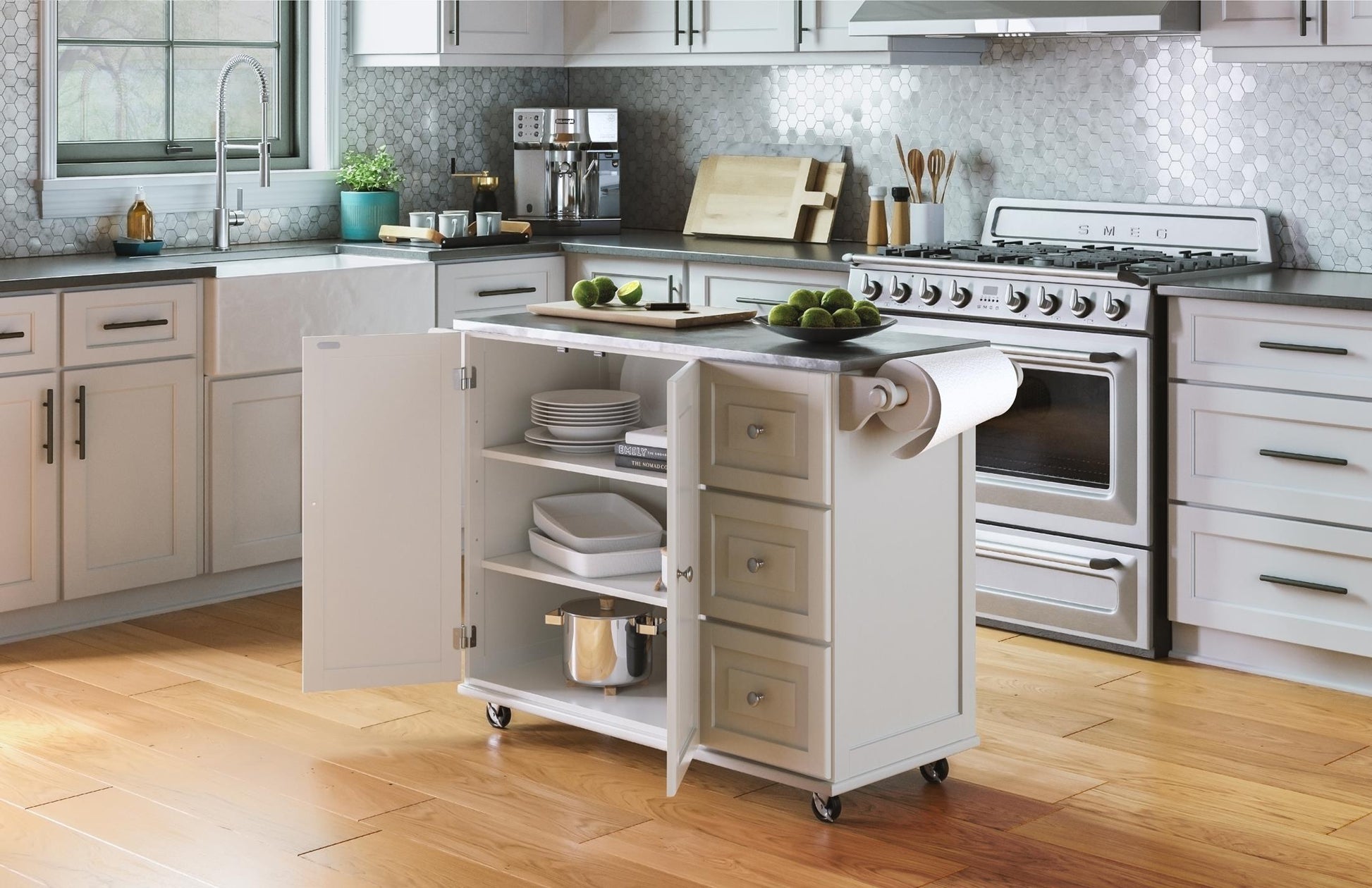 Dolly Madison Kitchen Cart