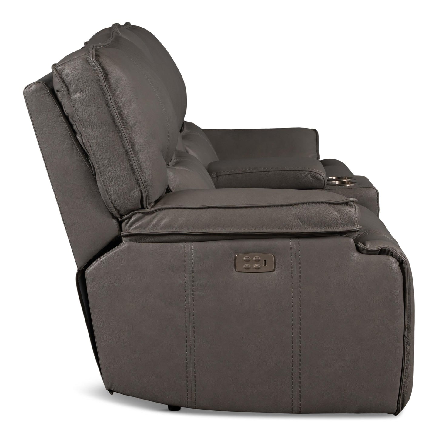 Bozeman Power Console Loveseat with Power Headrest