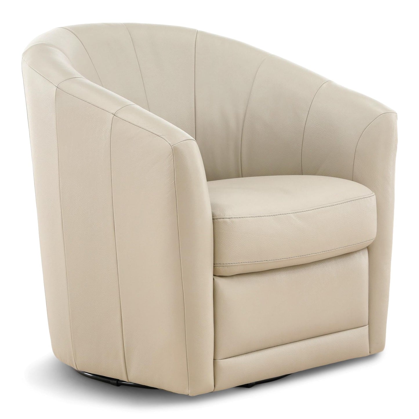 Giada Leather Swivel Chair