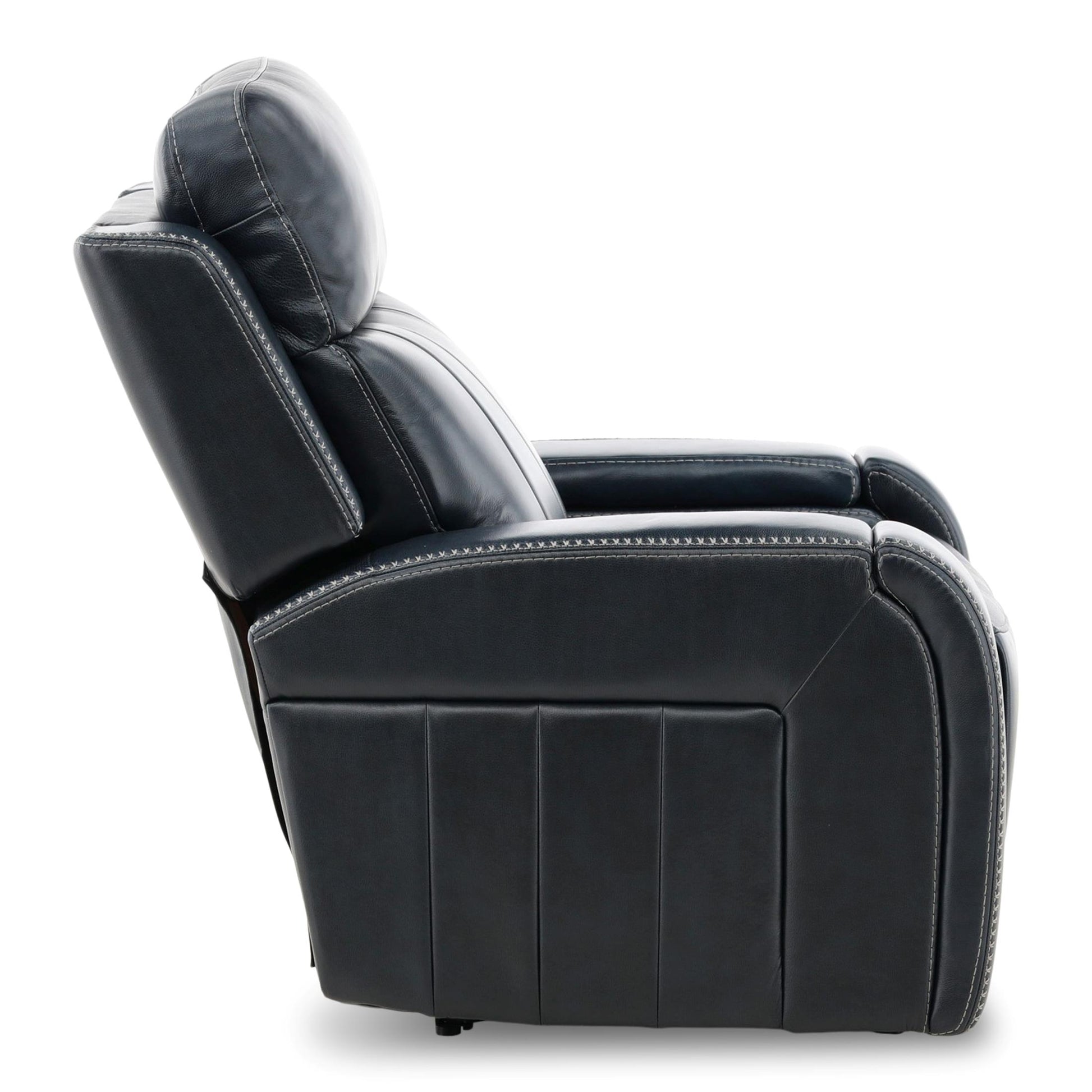 Hampton Leather Home Theater Power Recliner