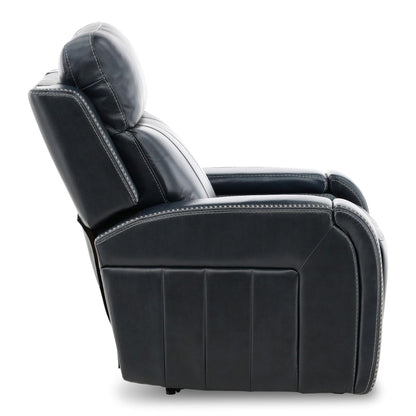Hampton Leather Home Theater Power Recliner