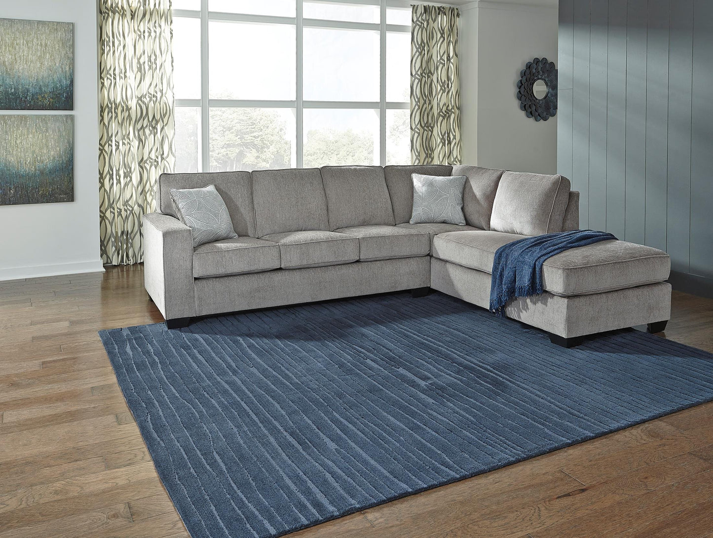 Altari 2-Piece Alloy Sectional With Chaise
