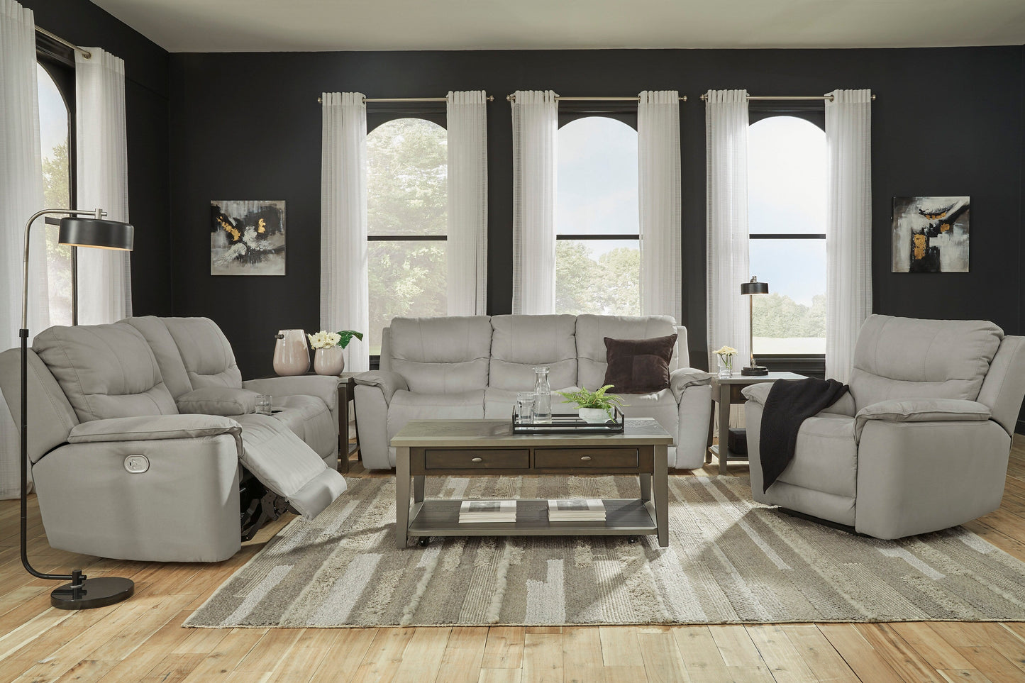 PWR REC LOVESEAT/CON/ADJ HDRST
