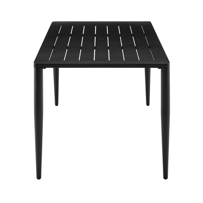 Beowulf Outdoor Patio Dining Table in Aluminum