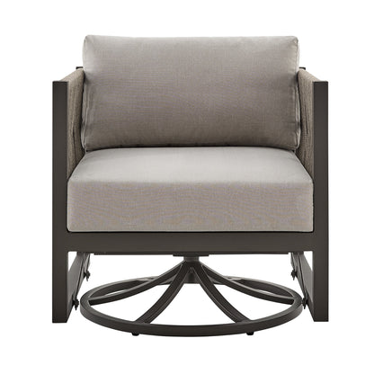 Cuffay Outdoor Patio Swivel Glider Lounge Chair