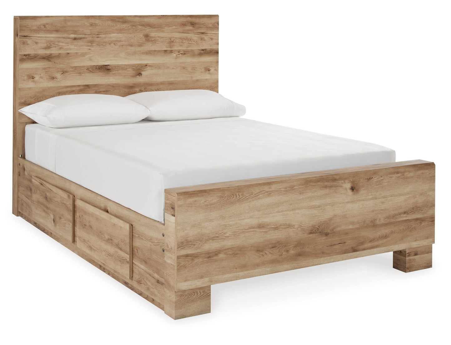 Hyanna Full Panel Bed With 1 Side Storage