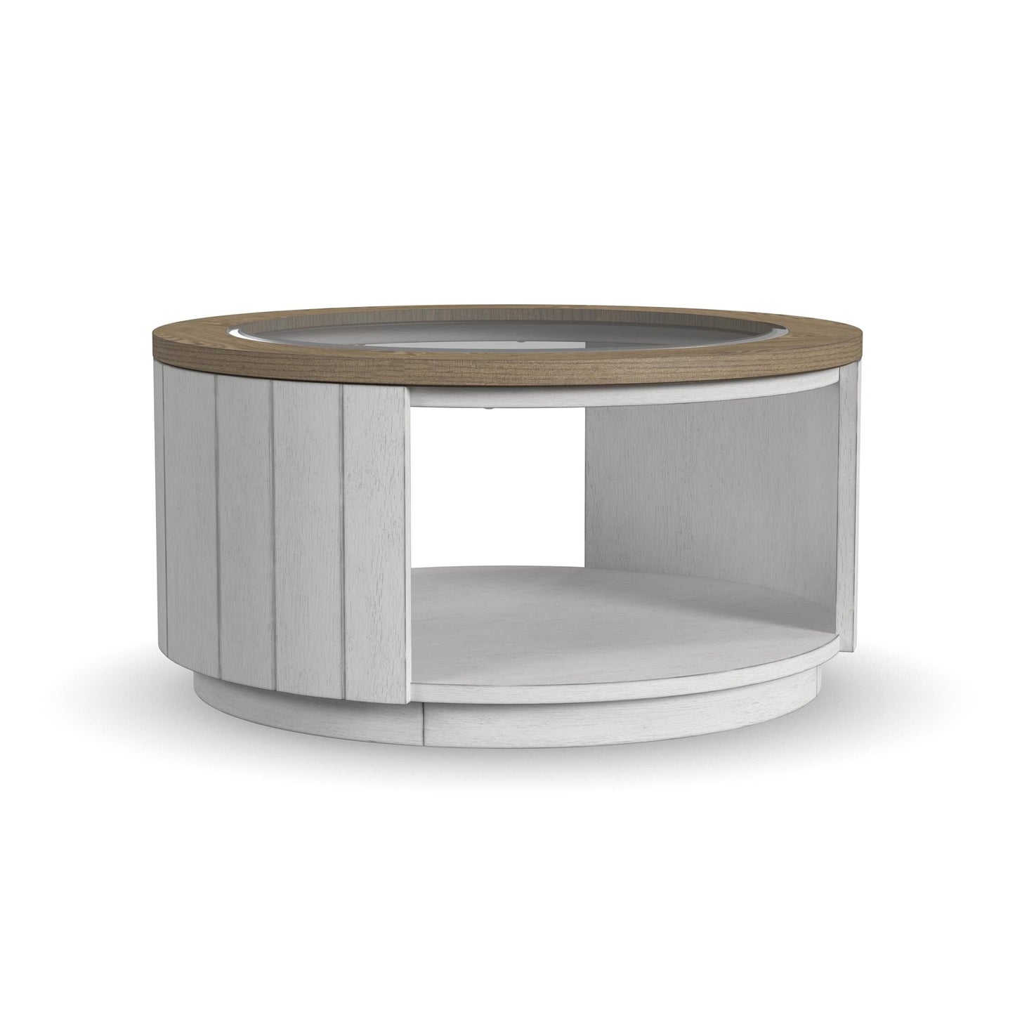 Round Coffee Table w/Casters