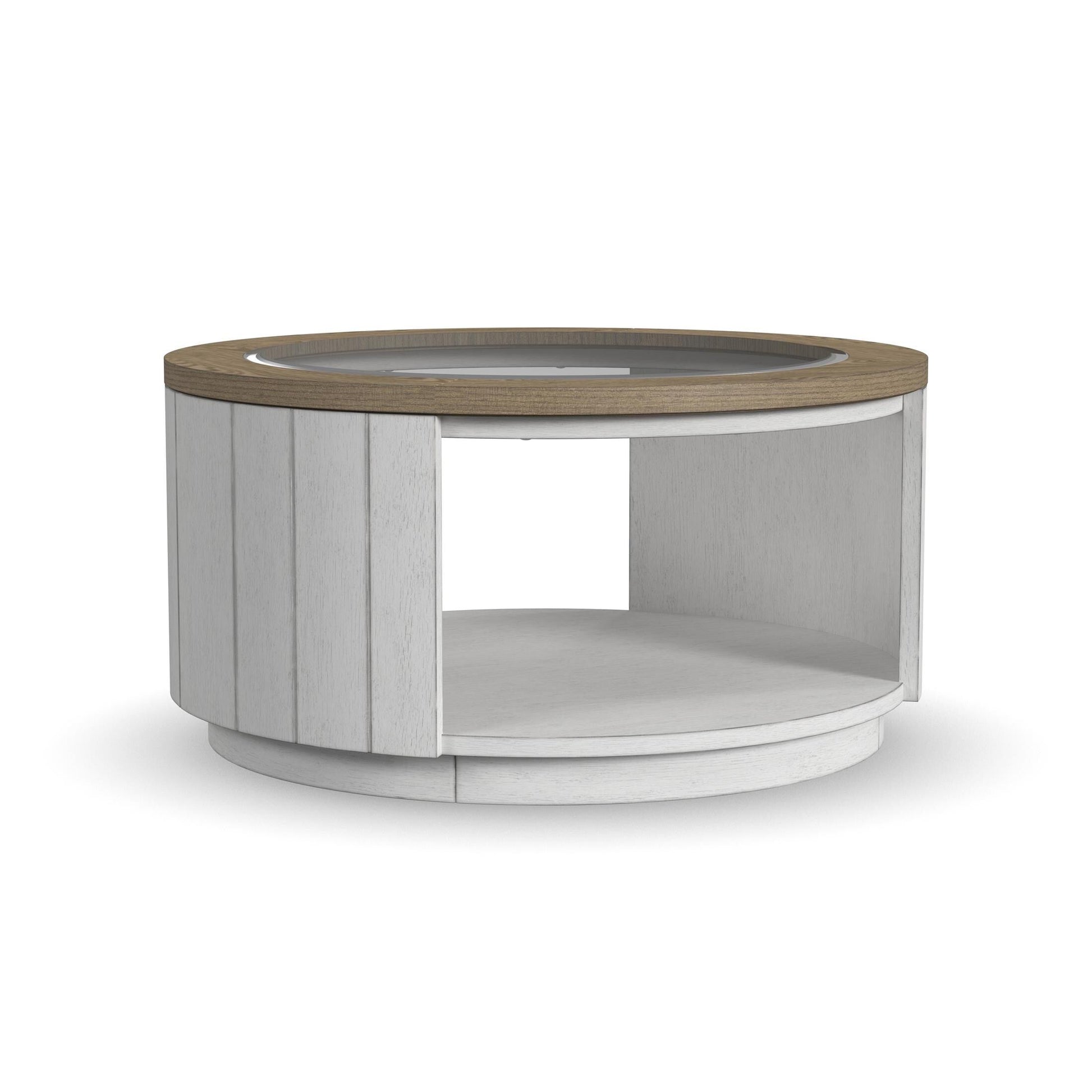 Round Coffee Table w/Casters
